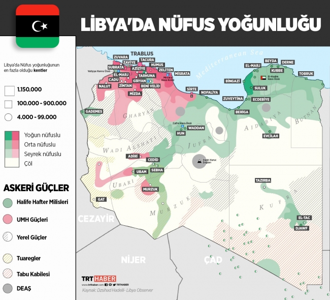 Türkiye'nin mutabakat muhtırası imzaladığı Libya'da son durum